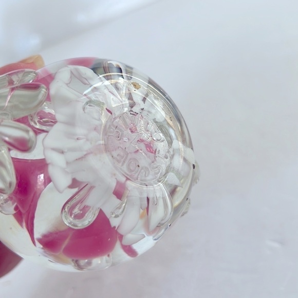 Vintage signed Joe St. Claire Teapot Paperweight - Picture 6 of 6